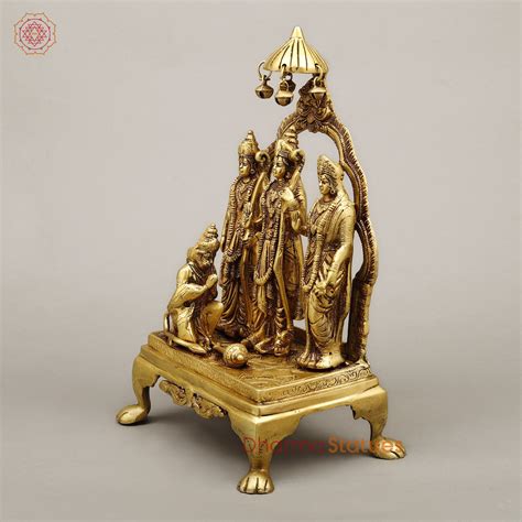 Buy Brass Ram Darbar Statue & Sculpture Collection |Best Prices Online ...
