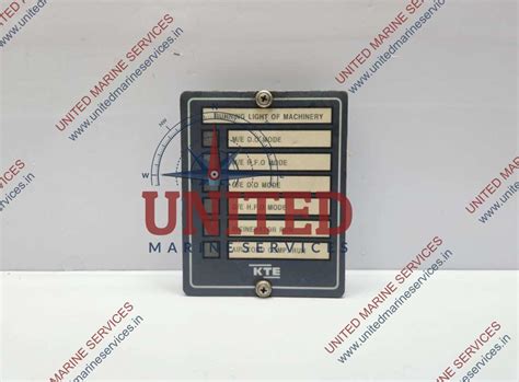 KT ELECTRIC KT-GSL-6 RUNNING LIGHT OF MACHINERY PANEL | United Marine ...