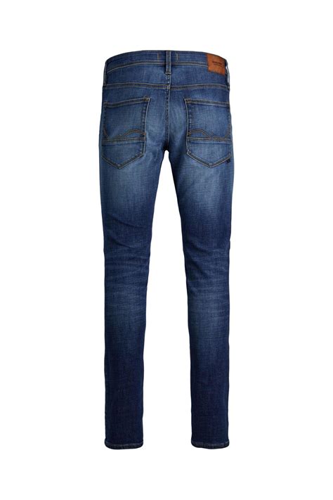 JACK & JONES PLUS SIZE slim fit jeans JJIGLENN Plus Size blue denim ...