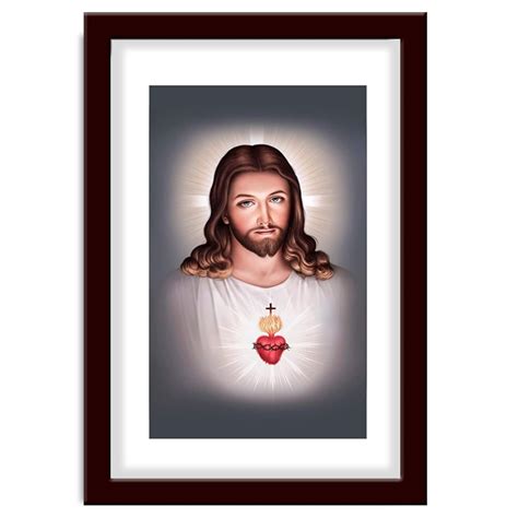 svp Jesus Christ Portrait Photo Frame for Walls Decoration, Jesus Photo ...