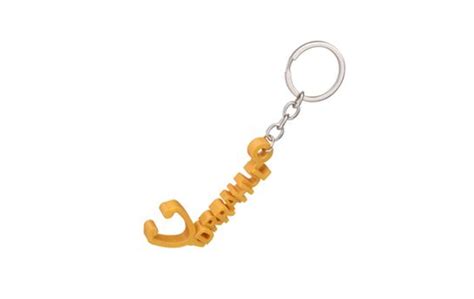 Custom 3D Name Keychain | Personalised with name and logo