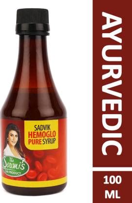The Soumi's Can Product SADVIK HEMOGLO PURE SYRUP Price in India - Buy ...