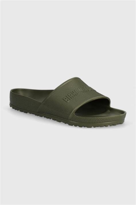 Birkenstock sliders Barbados EVA green color 1028566 at PRM US