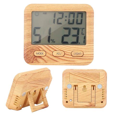 Digital Clock, Electronic Clock Home Indoor Accurate Temperature and ...