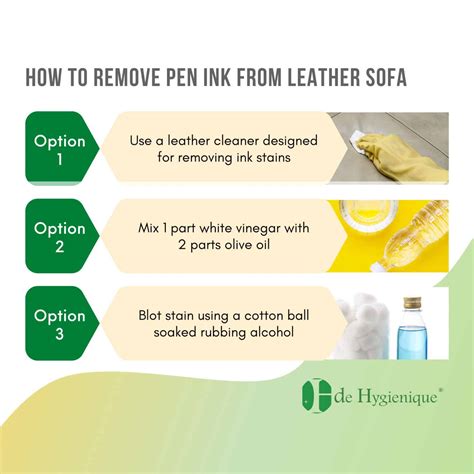 3 Ways To Remove Pen Ink From Leather Sofa - De Hygienique