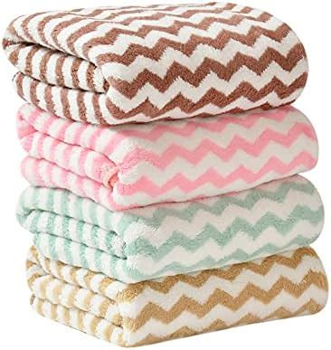 Amazon Brand - Solimo 100% Cotton 4 Piece Hand Towel Set, 500 GSM ...