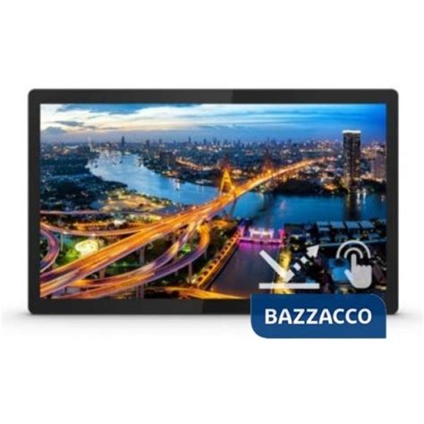 PHILIPS MONITOR TOUCH 21,5 LED IPS 16:9 FHD, 400 CDM 4MS, IP65, VGA/DVI ...