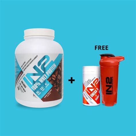 Buy IN2 100% Whey Protein 2 Kg Get Free Omega 3 Fish Oil – IN2 Nutrition