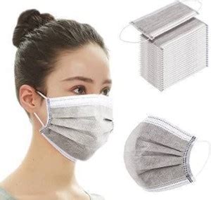 SteelManic Gray-150 Gray-150 Surgical Mask With Melt Blown Fabric Layer ...