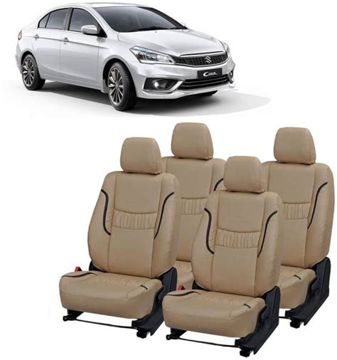 Luxury Premium Leatherette Car Seat Cover For Maruti Ciaz Price in ...