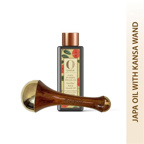 JAPA OIL WITH KANSA WAND – OHRIA AYURVEDA