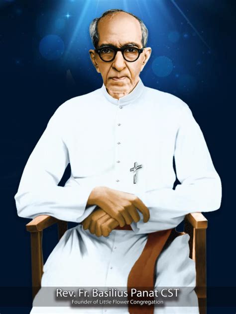 Our Inspiration | Fr. Basilius Panatt CST | Little Flower