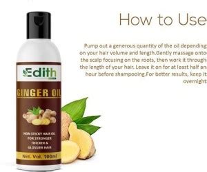 Edith new ginger hair oil for men-100ml Hair Oil - Price in India, Buy ...
