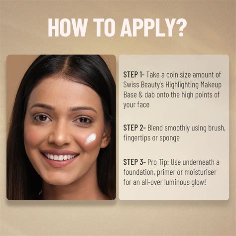 Swiss Beauty Real Makeup Base Highlighting Primer| Skin-Hydrating Pore ...
