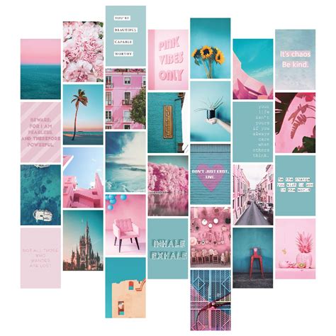 Buy YUMKNOW Aesthetic Wall Collage Kit - 4x6 inch Set of 30, Teen ...