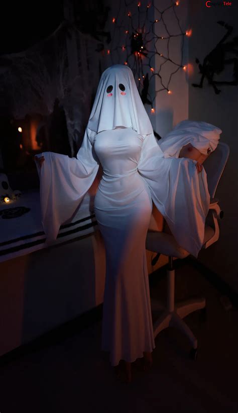 Bangni邦尼 - Ghost Girl "87 photos and 8 videos" - Cosplaytele
