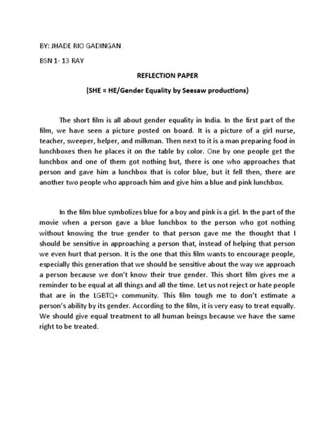 Image result for Reflection Paper