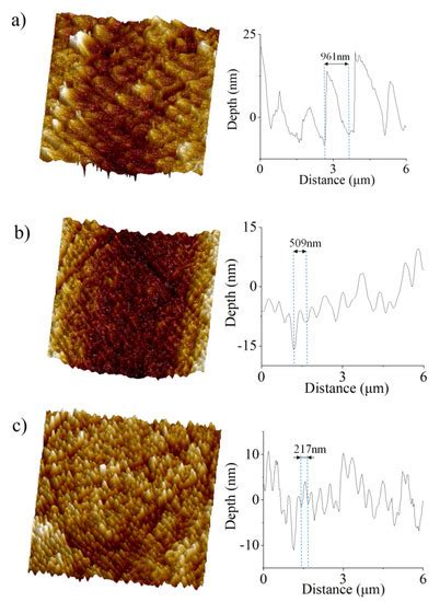 Characterizing the Grating-like Nanostructures Formed on BaF2 Surfaces ...