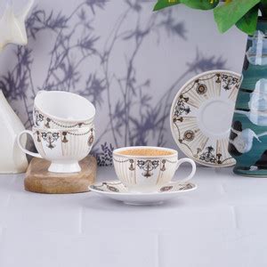 DANDY LINES Pack of 12 Bone China YANA GOLD Carpet, 53042 Price in ...