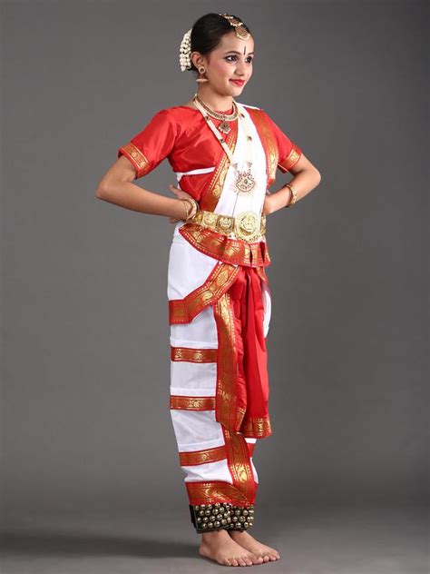 Buy Bharatanatym Dance Dress For Girls Online | The Dance Bible