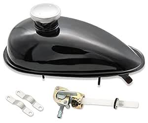 Bicycle Fuel Gas Tank 2L Fuel Tank Fit for 49cc 50cc 60cc 66cc 80cc ...