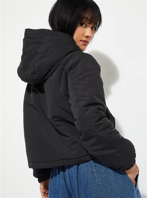 Buy URB_N Women Solid Hooded Jacket Online at just Rs. 1999.0 ...