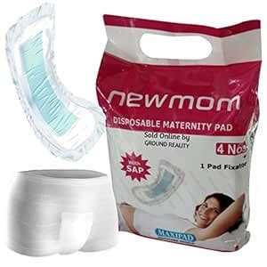 Buy LADY HAWK (4+1) Combo Value Pack, 4 New Mom Maxi Maternity Sanitary ...