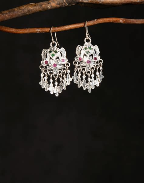 Silver Patra Shabana Earrings – Totapari