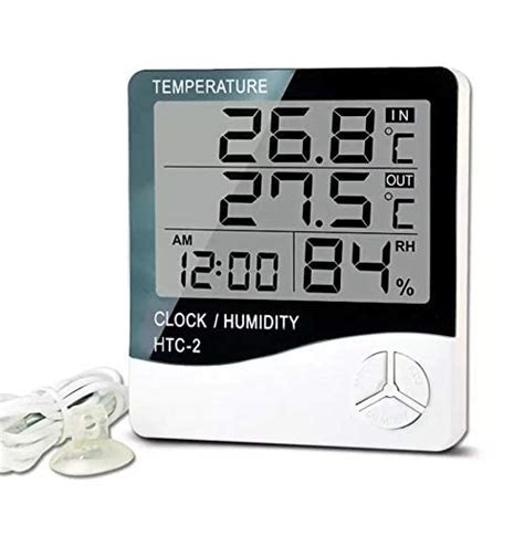 UREC-Digital Thermometer and Hygrometer : Indoor Temperature and ...