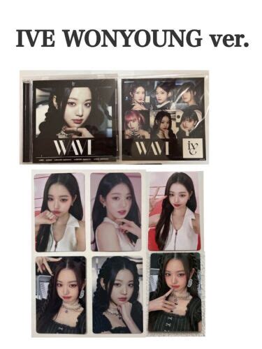 IVE WAVE WONYOUNG Japan Official Photocard - Limited India | Ubuy