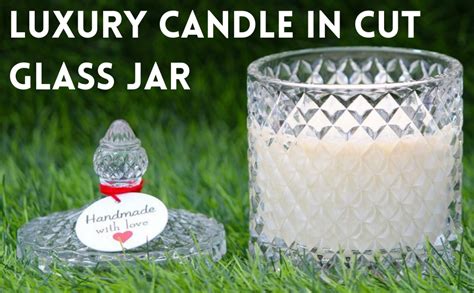 Buy The Healing Touch Luxury Candle in Cut Glass Jar(Citrus) Online at ...