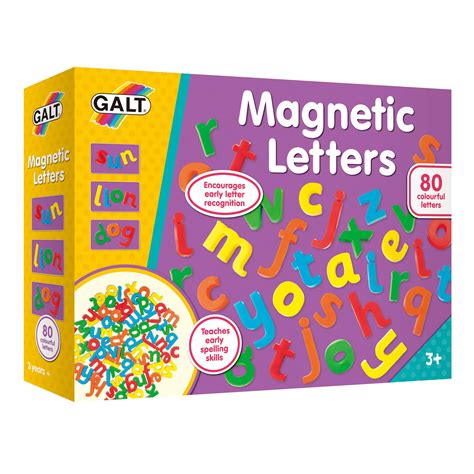 Buy Galt Toys, Magnetic Letters, Lower case Magnetic Letters, Ages 3 ...