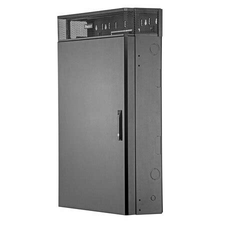 Panduit VERT WM ENCLOSURE 3RU ACT 3RU PASS WME3BL | Zoro