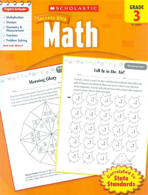 Buy Scholastic Success with Math: Grade 3 Workbook Book Online at Low ...