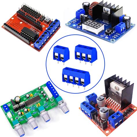 114pcs Pcb Terminal Block Connectors 5mm Pitch 2 3 And 4 | Desertcart INDIA