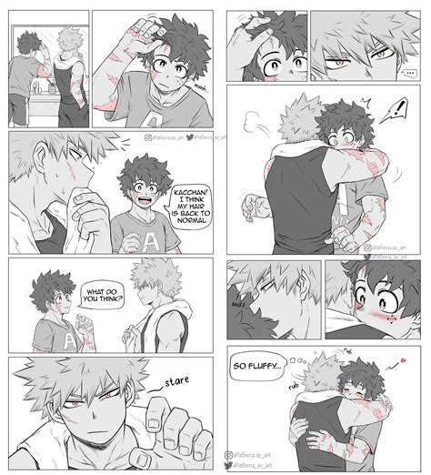 #BakuDeku Katsuki Bakugou x Izuku Midoriya #BNHAby nyxdrawhine IG ...