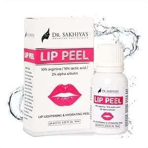 DR. SAKHIYA's Lip Peel Solution For Dark Lips | Heals & Hydrates ...