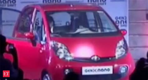 Tata Motors launches GenX Nano at Rs 2.2-2.9 lakh - The Economic Times ...