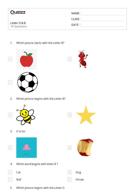 50+ The Letter O worksheets for 5th Class on Quizizz | Free & Printable