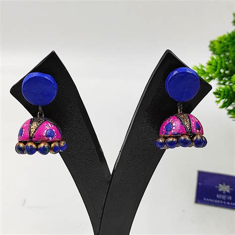 TERRACOTTA JHUMKI - Sahaj by Sangeeta Kamboj