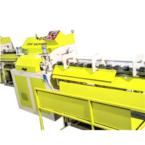 Wire Straightening And Cutting Machines - STAR MACHINERY
