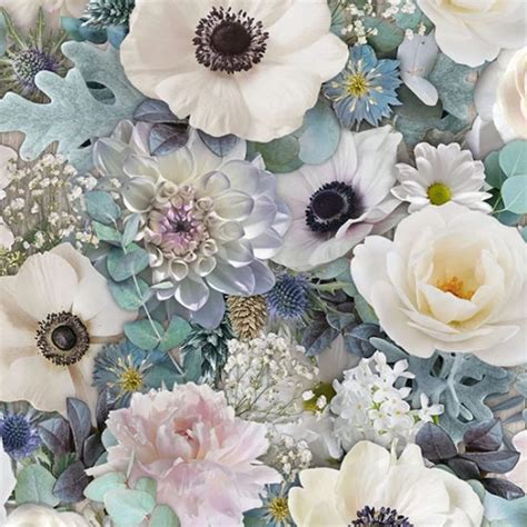 RARE Quilt Kit Farmhouse Blooms 59"x74", Hoffman Fabrics, Floral Gift Quilt Wall Hanging, Peach ...