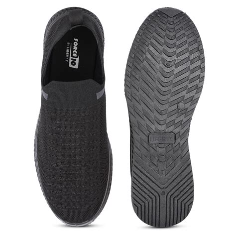 Buy Force 10 Sports Black Walking Shoes For Men ROKKY-4 By Liberty