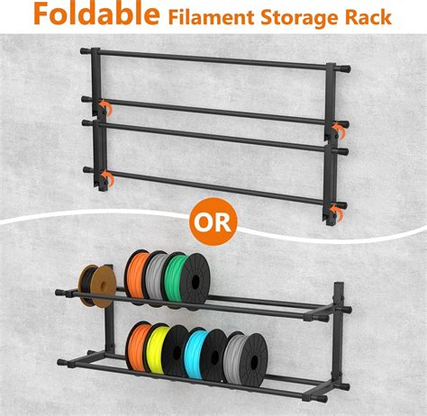 Ormeli 3D Printer Filament Storage Rack Wall Mount, India | Ubuy