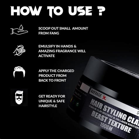 Buy Fang Hair Clay Wax - Strong Hold, Natural Finish (100gm) – Leocor