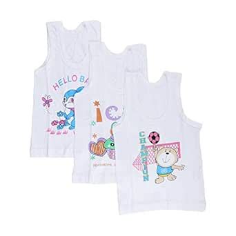 Buy Trendy World Comfortable Pure Cotton Multicolor Vest Sandow Inner ...