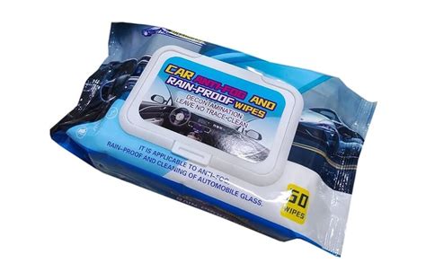 Rexez Car Anti-Fog And Rain-Proof Wipes (Decontamination Leave No Trace ...