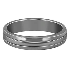 Buy GIVA 925 Silver Black Rhodium Royale Band For Him - 17, Fixed Size ...
