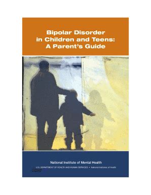 Fillable Online Bipolar Disorder in Children and Teens: a Parent’s ...