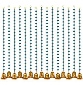 Buy iHandikart Handmade Beads & Pom Pom with Bell Door Hanging Strings ...